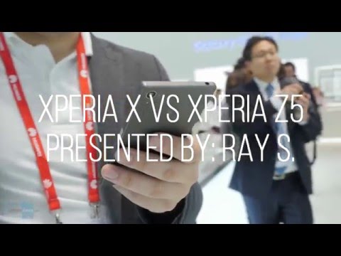 Sony Xperia X vs Xperia Z5: first look