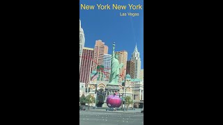 New York New York(Las Vegas) at a glance ラスベガスのニューヨークニューヨークちらっと紹介  #Shorts