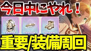 【クロエコ】【今日中にやれ！/装備周回】交換所優先度　大損することになります。【無職転生 〜異世界行ったら本気だす〜 クロニクル・オブ・エコーズ】【無職転生アプリ】