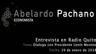 Diálogo con Presidente Lenín Moreno