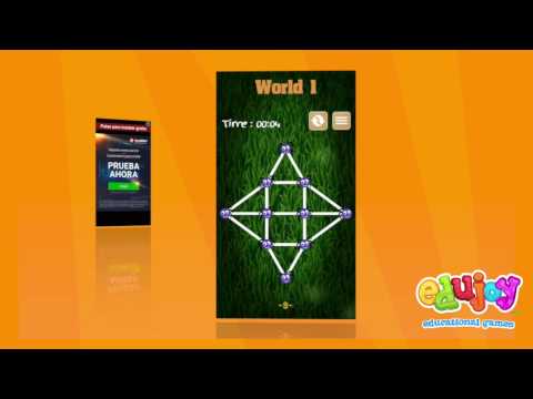 Spider web Puzzle Connect dots Video