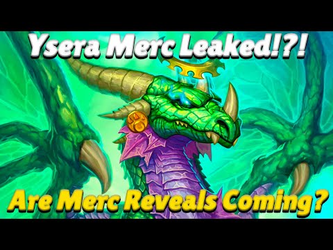 Ysera Mercenary Leaked!?! Are Merc Reveals Coming? - Hearthstone Mercenaries News