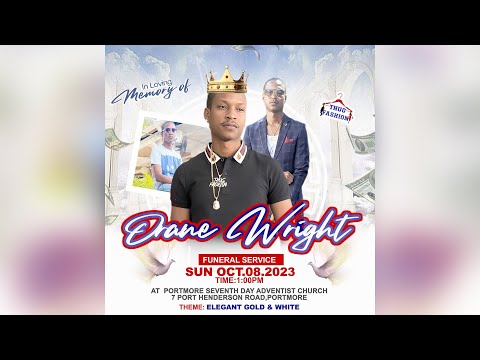 In Loving Memory of Orane Wright "Thug Fashion"