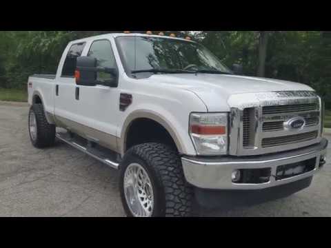 2008 Ford F250 Lariat 4x4 6.4 Powerstroke Turbo Diesel lifted 20s 35s FOR SALE!
