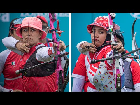 Mexico v Indonesia – recurve women's team quarterfinal | Final Olympic qualifier 2021