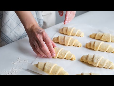 Recette de Croissants feuilletés au saumon Fumé Spécial Ramadan Nourcook.