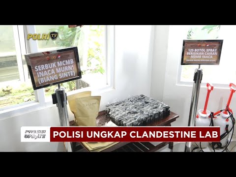 PRESISI UPDATE: DESK PEMBERANTASAN NARKOTIKA UNGKAP CLANDESTINE LAB 05/02/2025 20.00
