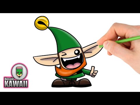 Comment dessiner un lutin de Noël