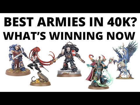 What's Winning in Warhammer 40K Right Now? Win Rate, Tournament Victories and Overall Top Armies?