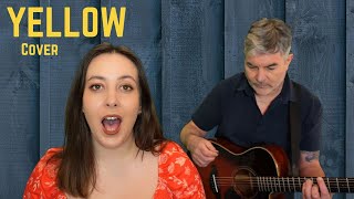 Yellow (Coldplay) | Jennifer Glatzhofer & Ian Iredale (Acoustic Cover)
