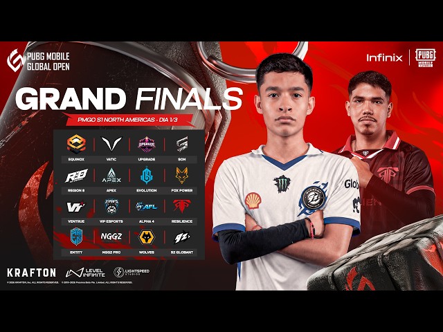 PUBG MOBILE | Gran Final día 1 PMGO Qualifiers NORTH AMERICAS