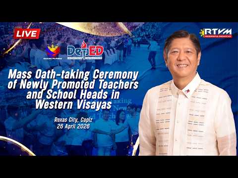 Mass Oath-taking of the Newly Promoted Teachers and School Heads of Western Visayas