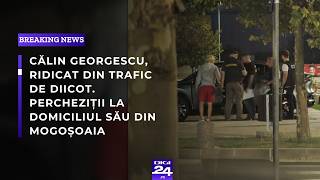 Călin Georgescu, ridicat din trafic de DIICOT. Percheziții la domiciliul său din Mogoșoaia
