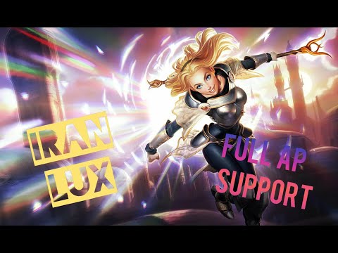 The Best Way To Play Lux Support!?AP LUX SUPPORT-league of legends-(gameplay)
