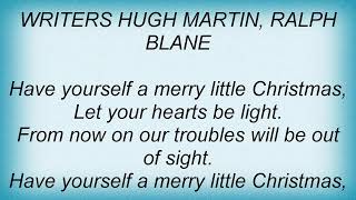 Travis Tritt - Have Yourself A Merry Little Christmas Lyrics