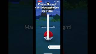 Catching two Pokémon #pokemongo #pokemonchannel #pokemon #pokemontcg￼