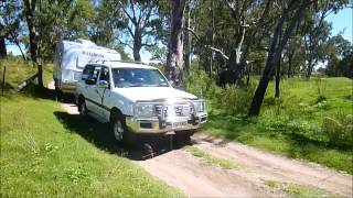 preview picture of video 'Arrival to Texas Free Camp NSW Side of Border'