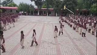 Morning Assembly in PM SHRI GSSS KAMAHI DEVI HSP 