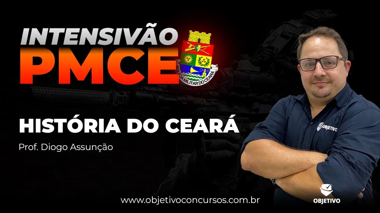 INTENSIVÃO PMCE | História do Ceará: As tentativas de ocupação do Siará - Prof. Diogo Assunção.