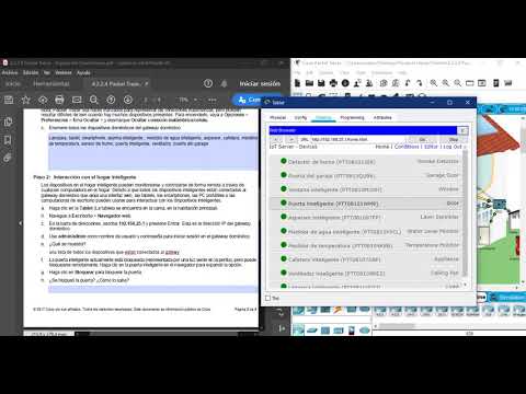 4.2.2.4 Packet Tracer - Explore the Smart Home