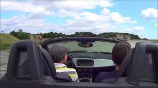 preview picture of video 'Bitburg Pistenclub 30.6.2013 BMW Z4M Roadster handling und slalom drift'