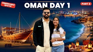 Oman Travel Vlog🇴🇲 | Sur Dhow Factory, Beach & Muscat Night View | Travel Vlog 2026