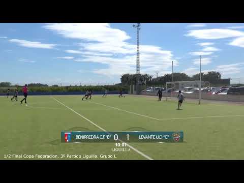 Ronda 1/2 Final. Benirredra C.F "B" 0 - 2 Levante UD "C" (Raul Lopez)