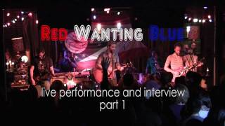 Red Wanting Blue - Finger in the air, White Snow, Walking Shoes  live performance