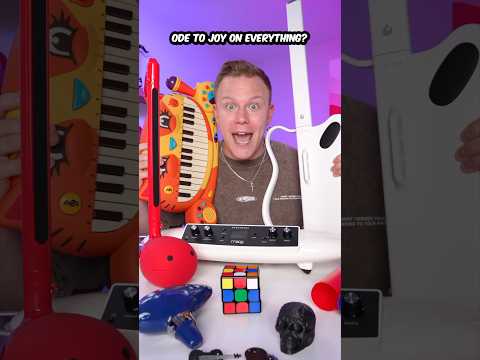 Playing Ode to Joy on EVERY Instrument