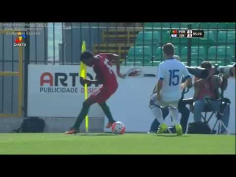 Gelson Martins Great Skill - Portugal vs Israel U21