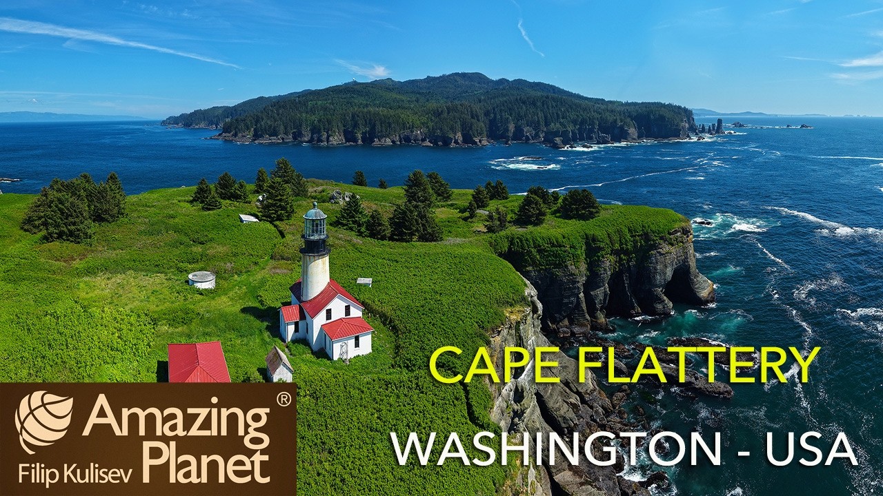 Cape Flattery, Tatoosh Island, Washington, USA: Amazing Planet (4K) 2026