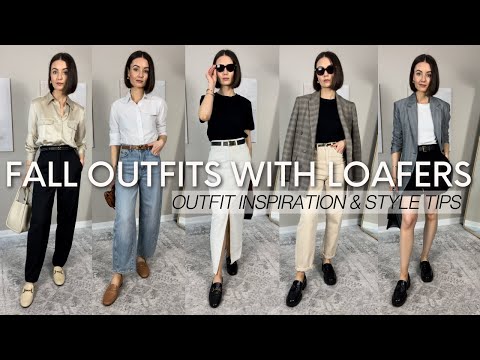 CHIC FALL OUTFITS STYLED WITH LOAFERS | OUTFIT...
