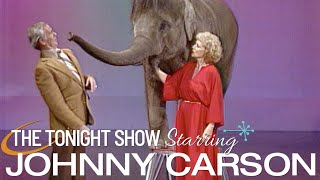 Betty White’s Elephant Loves Johnny | Carson Tonight Show