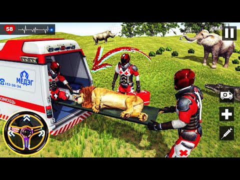 Animals Rescue Ambulance Driver Simulator   Emergency Doctor Robot 3D   Android GamePlay