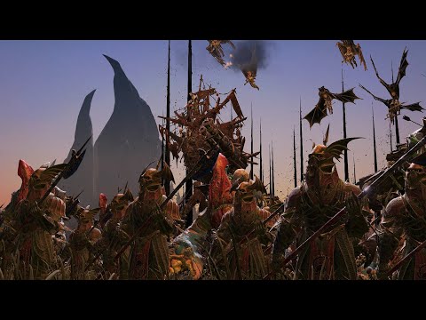 vampire coast vs ogre kingdoms Warhammer cinematic battle