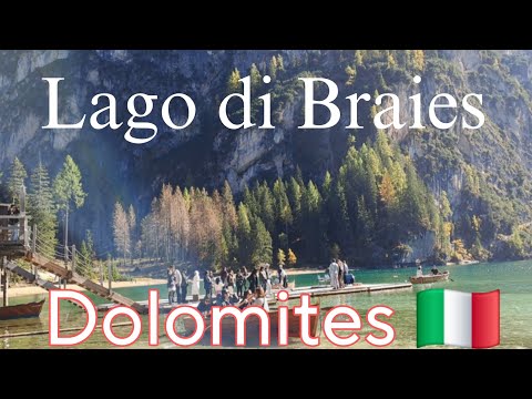 Lago di Braies  the Frontier of the Dolomites 🇮🇹 Northern  Italy 