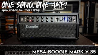 Video thumbnail for The Mesa Boogie Mark V 35! How Versatile Is It? (From Clean To Mean!) by Sonic Drive Studio