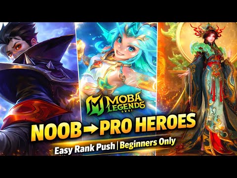 Become Pro With Friendly Heroes | MOBA Legend 5v5 Beginner Guide (Every Lane)