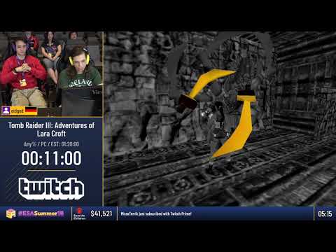#ESASummer18 Speedruns - Tomb Raider III: Adventures of Lara Croft [Any%] by eidgod