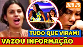 🔥😱BBB26 VAZOU INFORMAÇÃO! Chay e Gabi CAUSAM NO CAMAROTE; Samira SURTA NA MADRUGADA e Milena RENDE