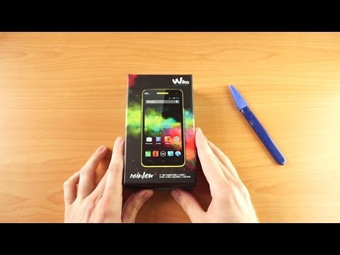 Wiko Rainbow - Unboxing