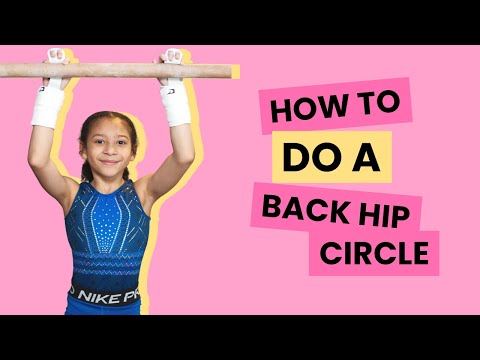 How to Do a Back Hip Circle on Bars | Gymnastics Tutorial ft. DRYBands