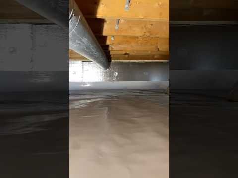 Transforming a Damp, Musty Crawl Space