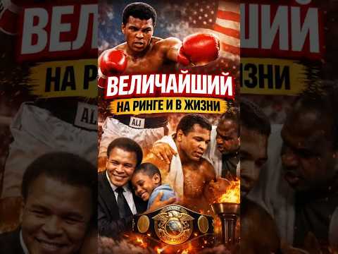 Мухаммед Али был величайшим не только в боксе, но и в жизни #muhammadali #бокс #легенда #shorts