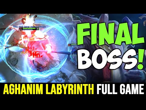First Pro Gameplay Aghanim Labyrinth TI10 Summer Event — Imba Final Boss