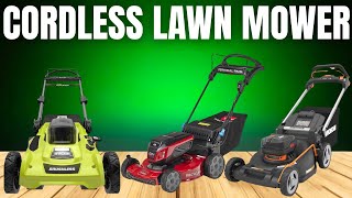 Top 5 BEST Cordless Lawn Mower in (2025) | Watch Before You Buy!