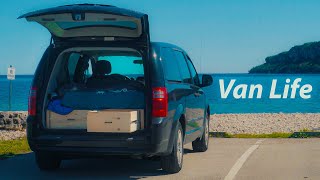 Van Life in a Dodge Caravan...