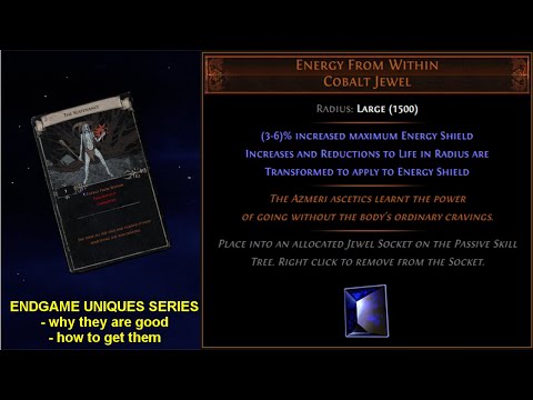 Endgame Uniques - Energy From Within, Why It's Good and How To Source It - Path of Exile POE
