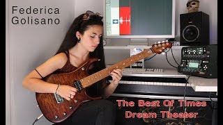 The Best of Times - Dream Theater -  Guitar solo - Federica Golisano 15 Years OLD Dr. Viossy Version