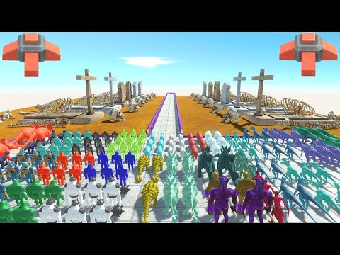 Colored Every Unit Bomb Trap Challenge #5 - Animal Revolt Battle Simulator